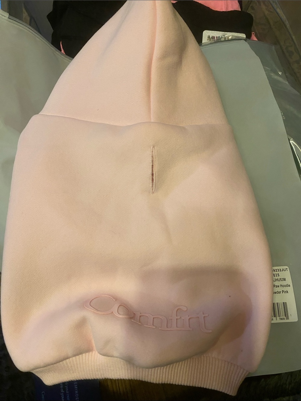 Soft Pink Dog Hoodie – Cozy Pullover for Pets - Picture 4 of 4